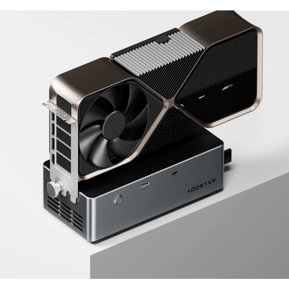 AOOSTAR AG02 External Graphics - Oculink Egpu Dock Graphics Card ulasan dan harga