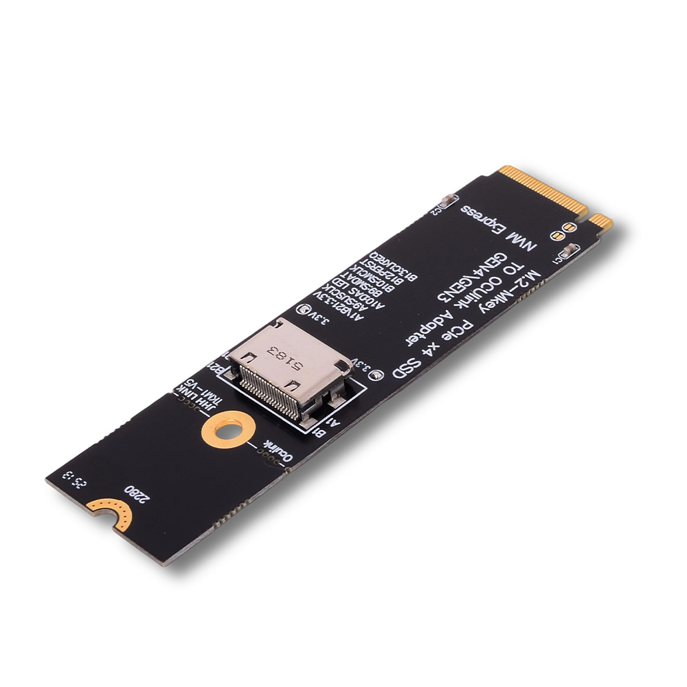ADT-Link PCIe 5.0 X4 to OCuLin - Oculink Egpu Dock Graphics Card ulasan dan harga