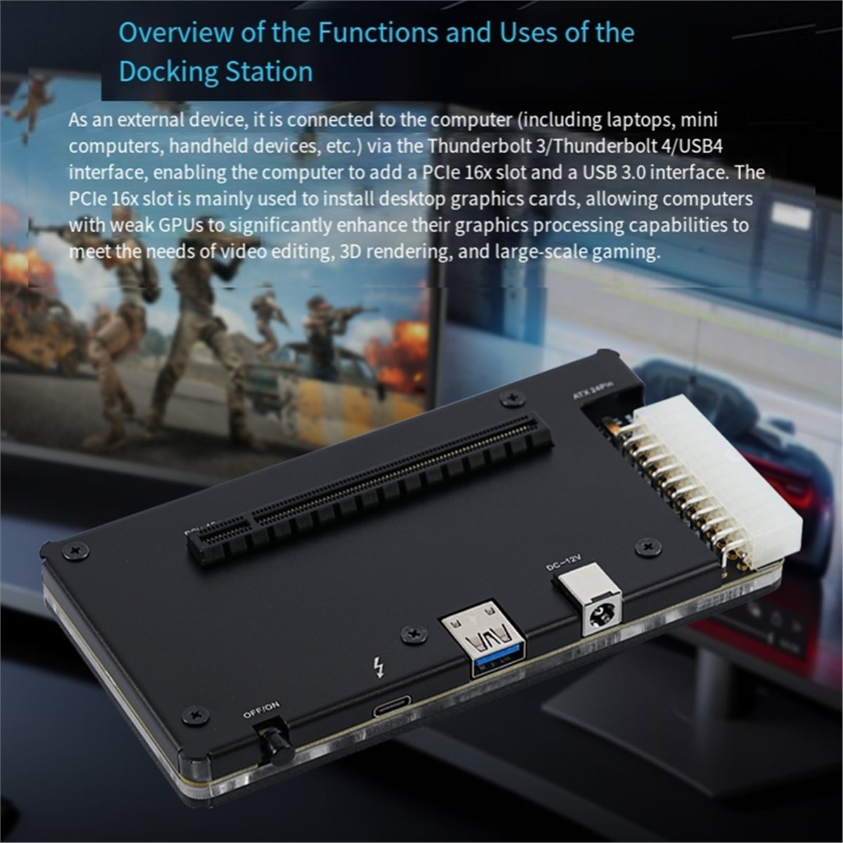 ABIU Professional External GPU - Thunderbolt 4 External Gpu Enclosure ulasan dan harga