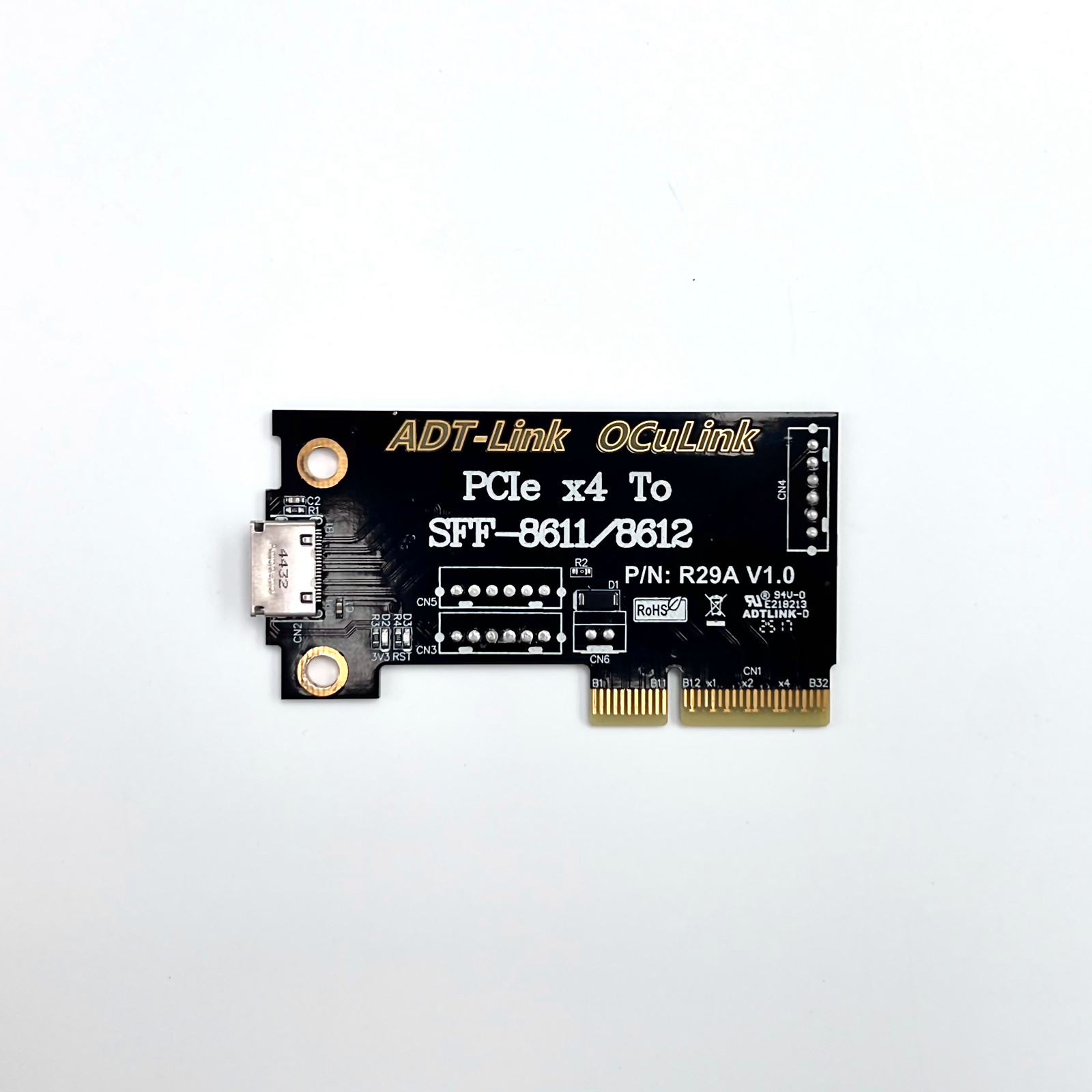 PCIe 5.0/4.0 x4 To SFF-8611/ 8 - Oculink Egpu Dock Graphics Card ulasan dan harga